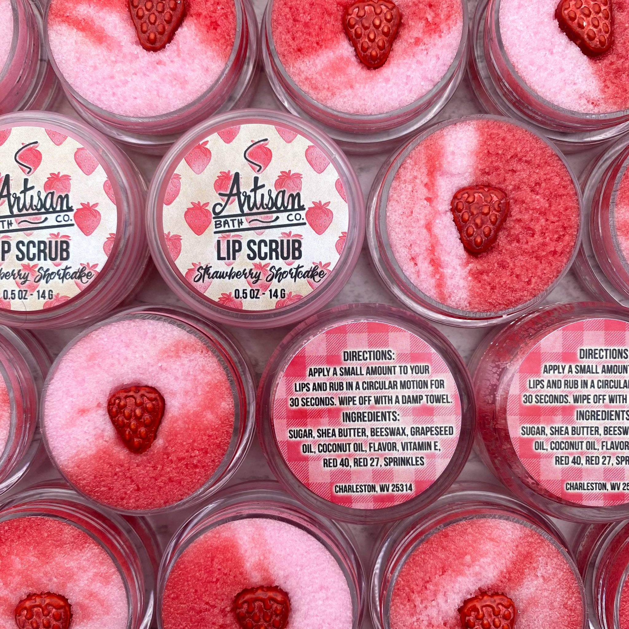 Strawberry Shortcake Sugar Lip Scrub