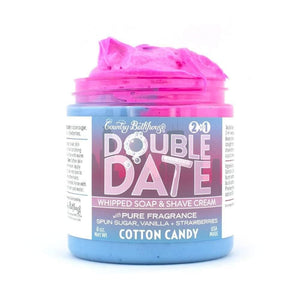Double Date Whipped Soap - Cotton Candy