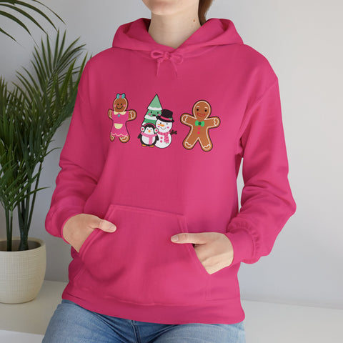 Gingerbread & Friends Unisex Hooded Sweatshirt