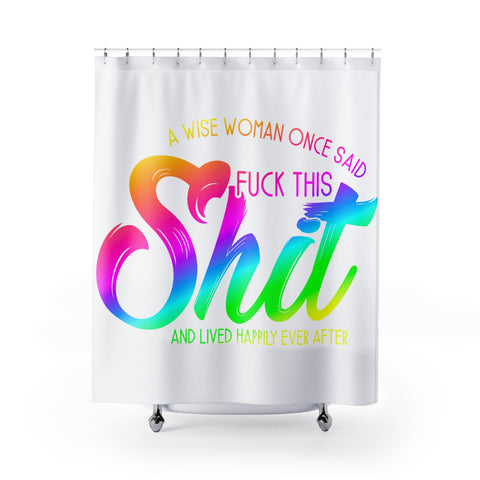PoP! Shower Curtains - A Wise Woman....