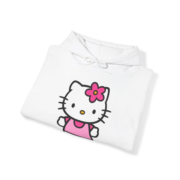 PoP! Unisex Hooded Sweatshirt - Miss Kitty Pink