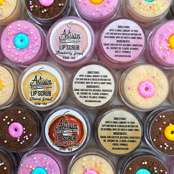 Glazed Donut Sugar Lip Scrub