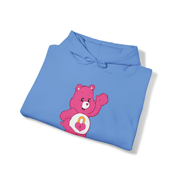 PoP! Unisex Hooded Sweatshirt - Pink Bear
