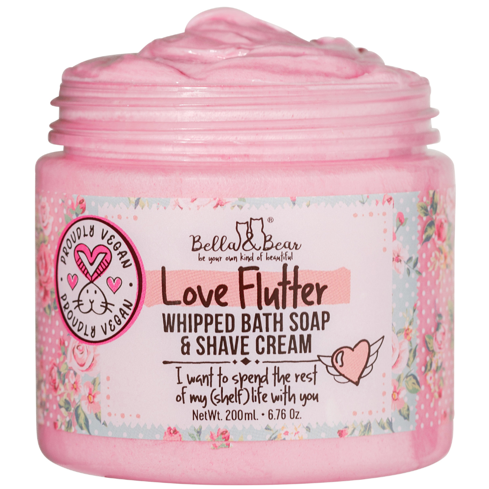 Love Flutter Whipped Soap & Shave Cream