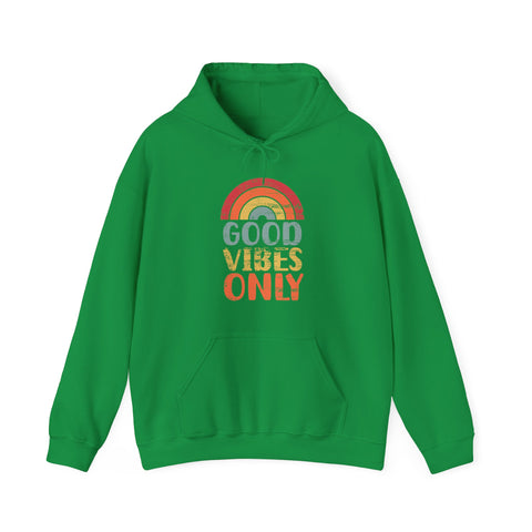 Good Vibes Only Unisex Hooded Sweatshirt