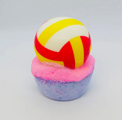 Volleyball Bath Bomb Soap - Lavender Pomegranate