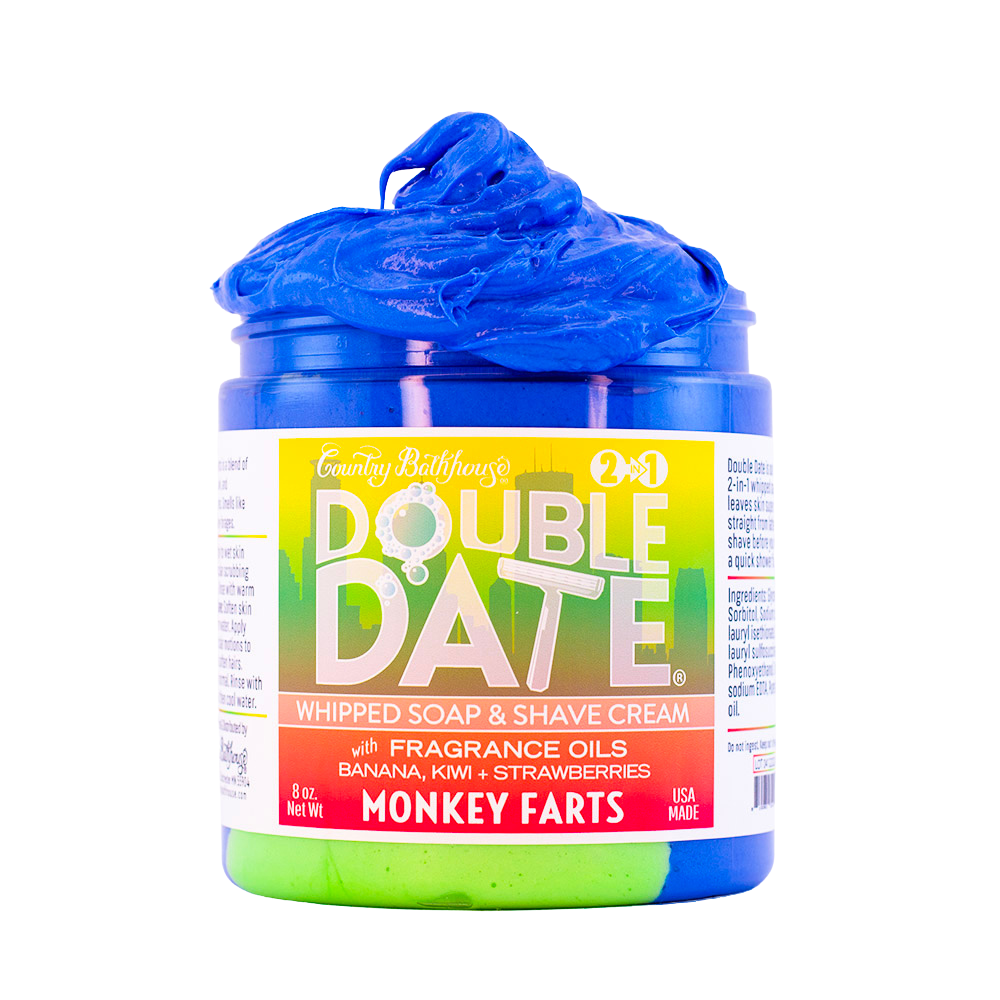 Monkey Farts Double Date Whipped Soap