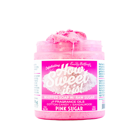How Sweet It Is Whipped Soap - Pink Sugar