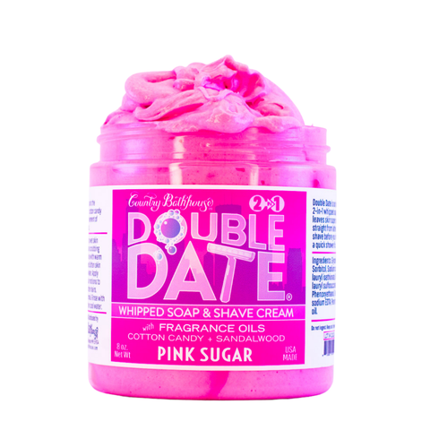 Double Date Whipped Soap - Pink Sugar