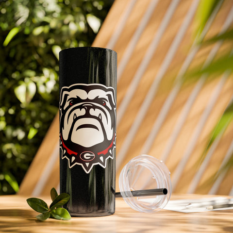 Go Dawgs Tumbler with Matching Straw