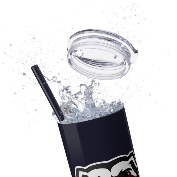 Go Dawgs Tumbler with Matching Straw