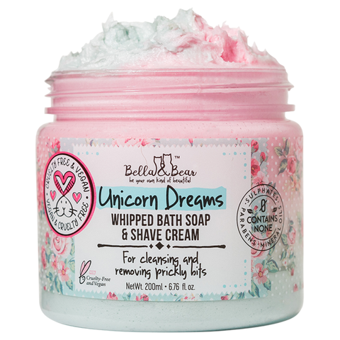 Whipped Soap & Shave Cream - Unicorn Dreams