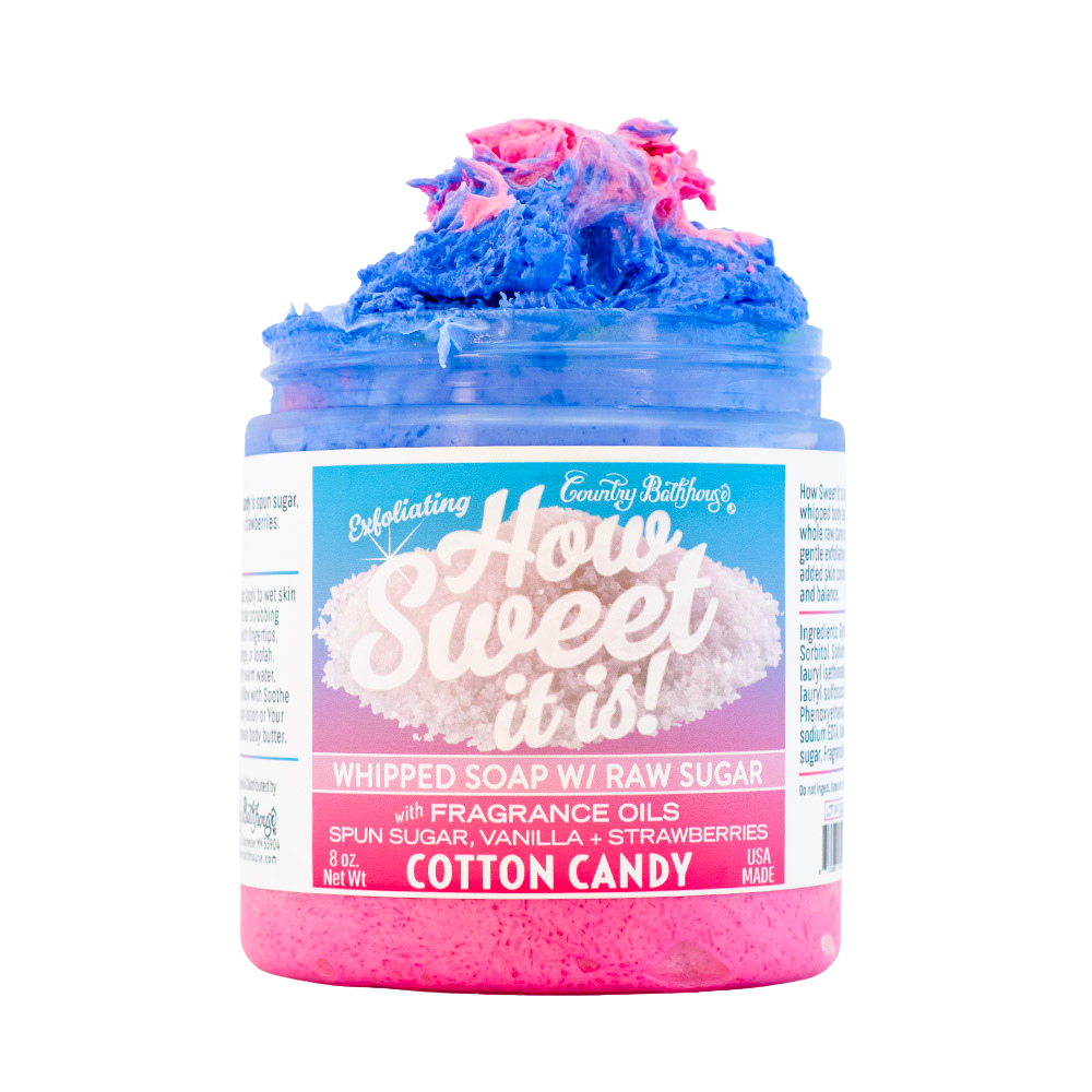 Cotton Candy How Sweet It Is Whipped Soap