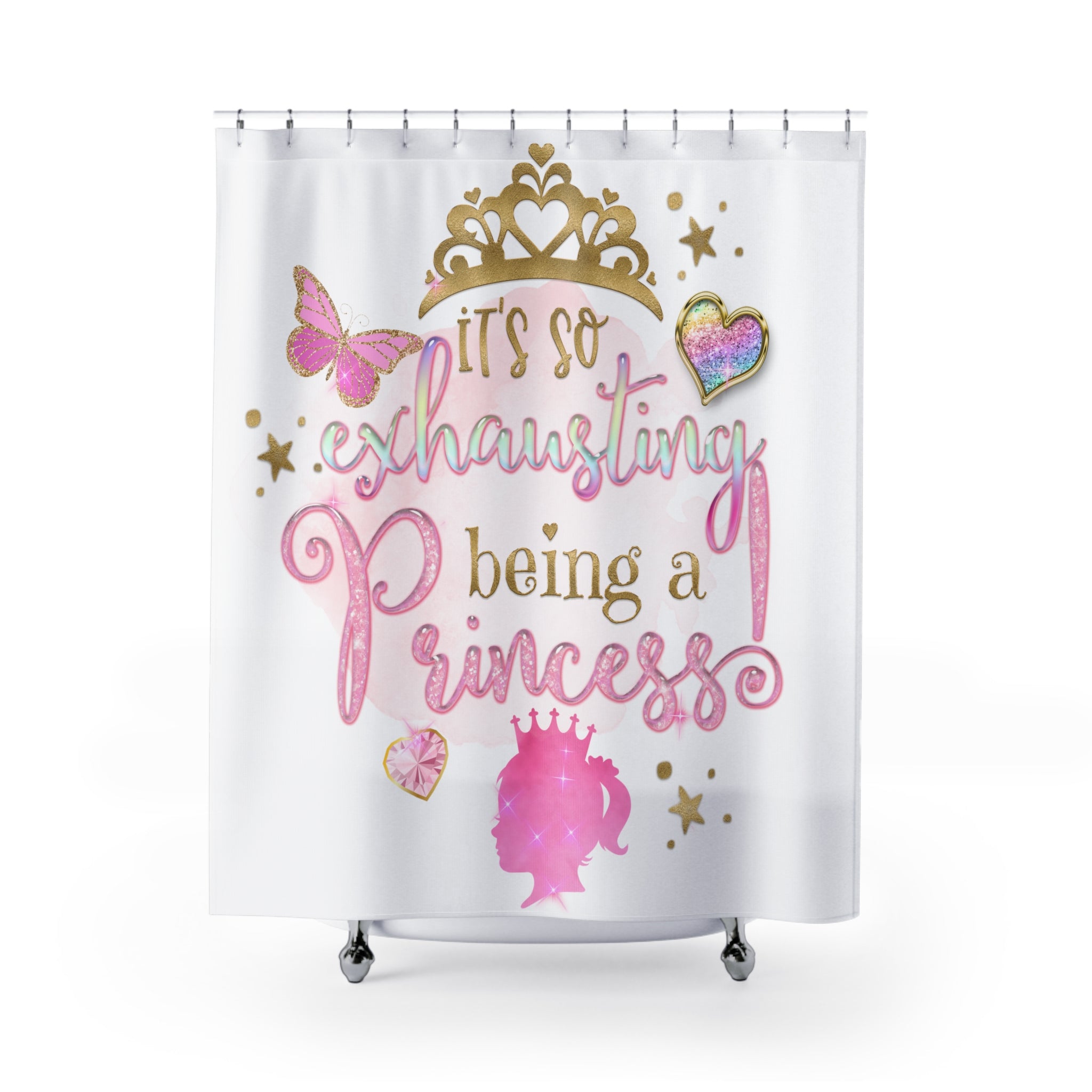 PoP! Shower Curtains - It's Exhausting Being a Princess
