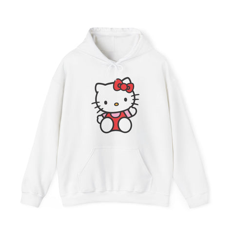 PoP! Unisex Hooded Sweatshirt - Miss Kitty Red