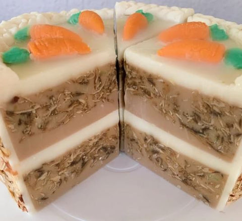 Carrot Cake Soap