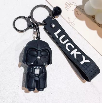 The Vader Puff Ball Keychain