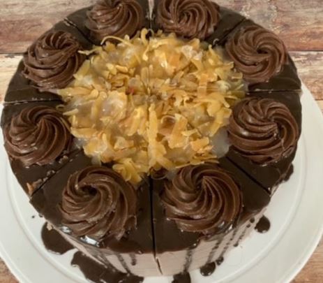 German Chocolate Cake Soap