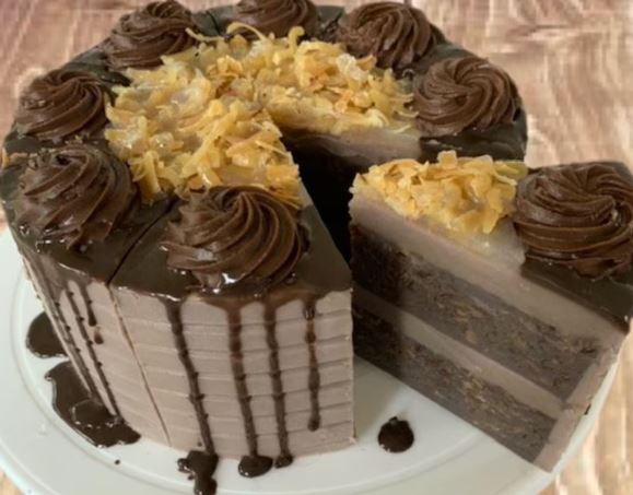 German Chocolate Cake Soap