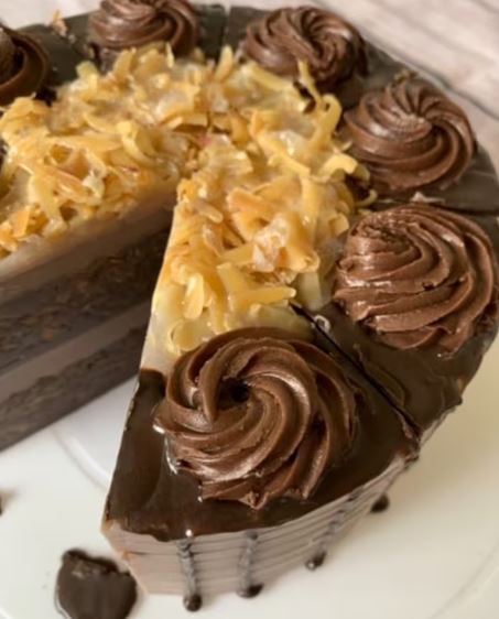 German Chocolate Cake Soap