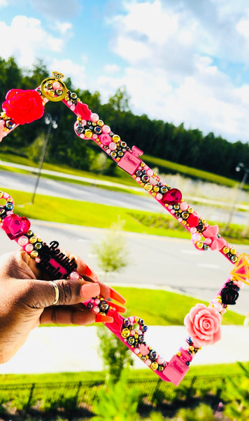 Girly Girl Custom License Plate Cover