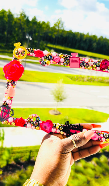 Girly Girl Custom License Plate Cover