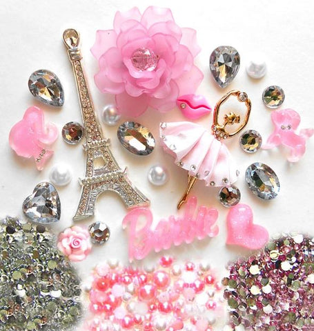 Pink in Paris Custom Cell Phone Case