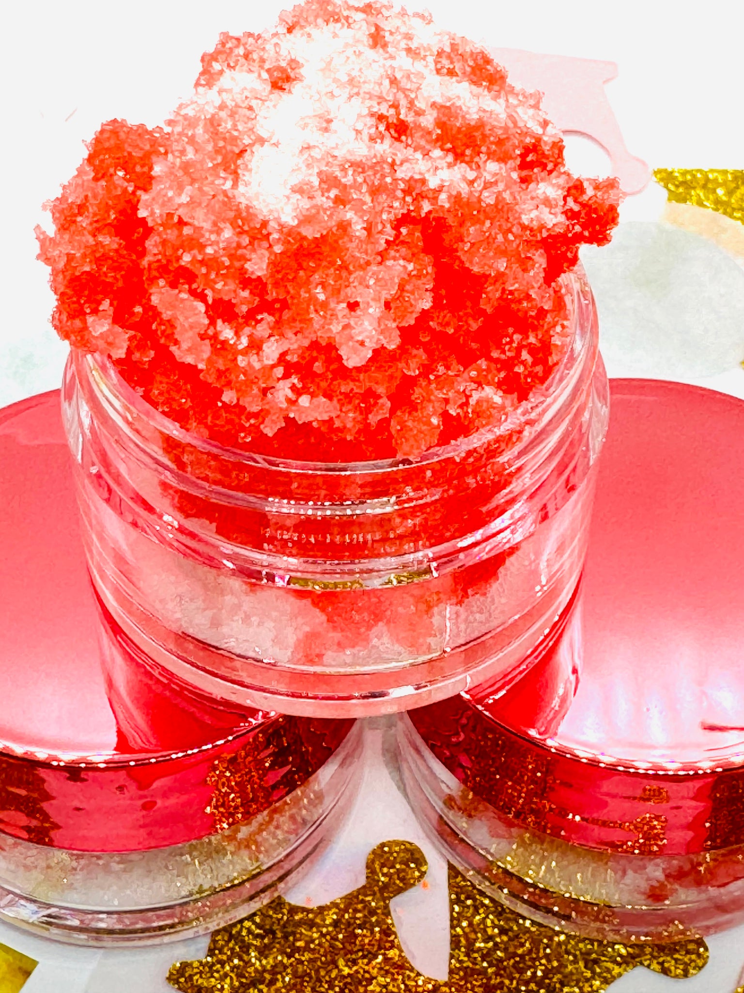 Candy Cane Sugar Lip Scrub