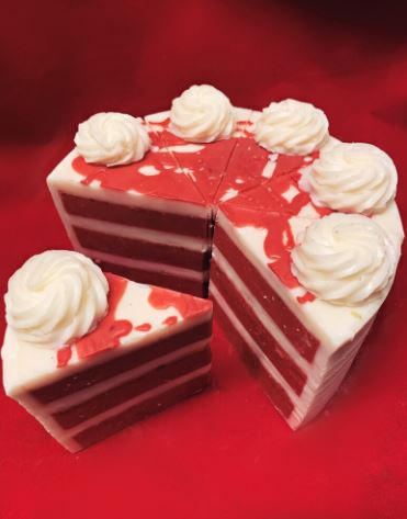 Red Velvet Cake Soap