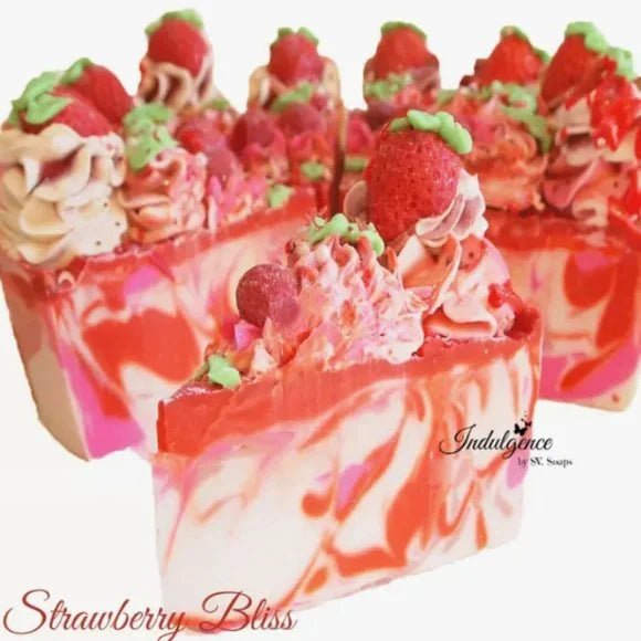 PoP! Strawberry Bliss Cake Slice Soap