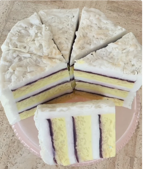 Coconut Layer Cake Soap