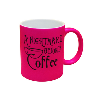 A Nightmare Pink Coffee Mug